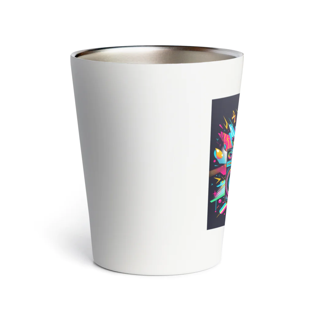 みんとのカラフルなラジカセくん Thermo Tumbler