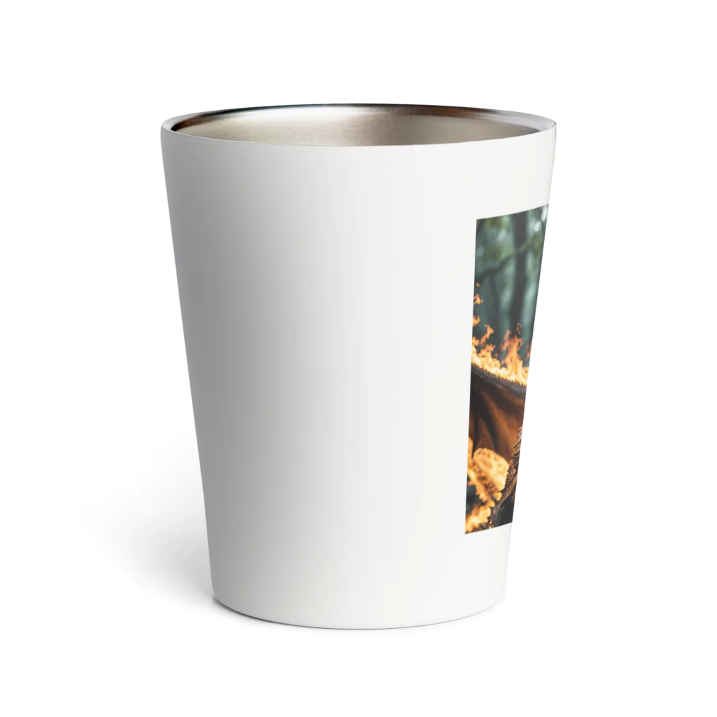 cotaro_worksの勇敢なドラゴン リアルワールド風 Thermo Tumbler