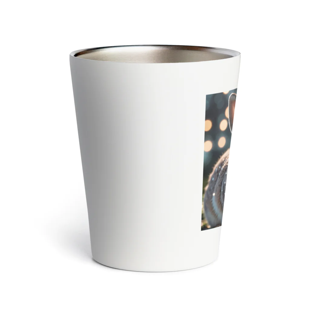 atto_usagiのクリスタルウィンクうさぎ Thermo Tumbler