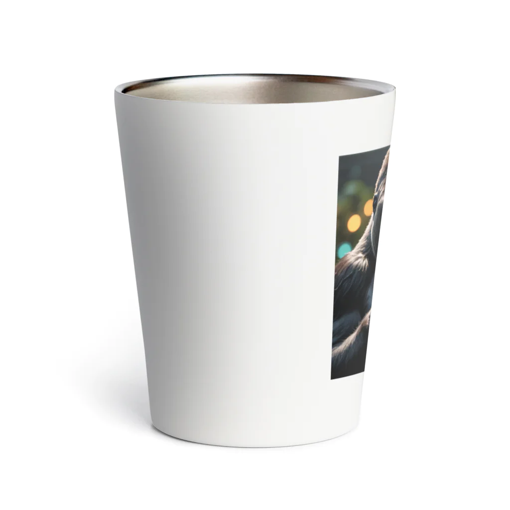 fumi_sportsのボイパしてるゴリラ Thermo Tumbler