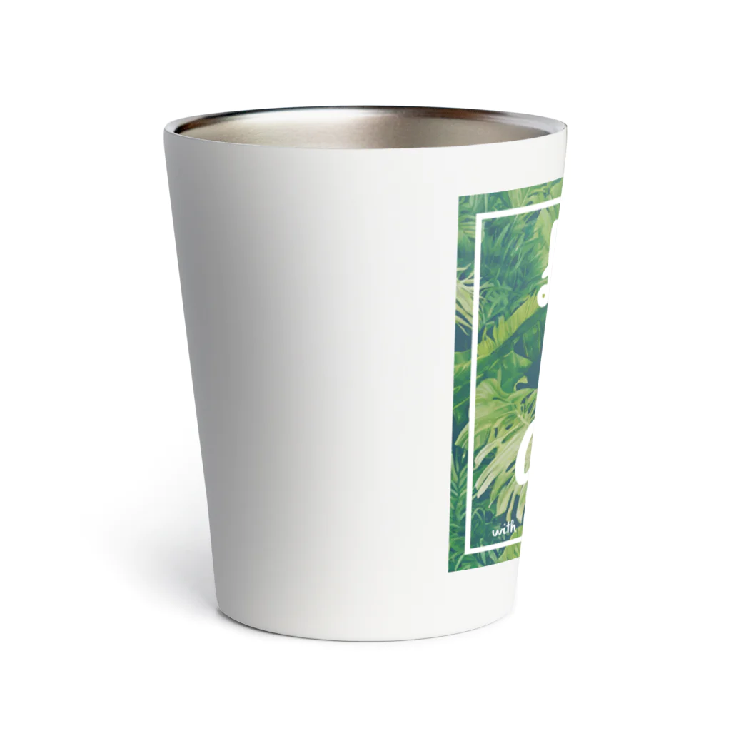 Island Leaf Palau のLet's Go Green with Island Leaf Palau Thermo Tumbler