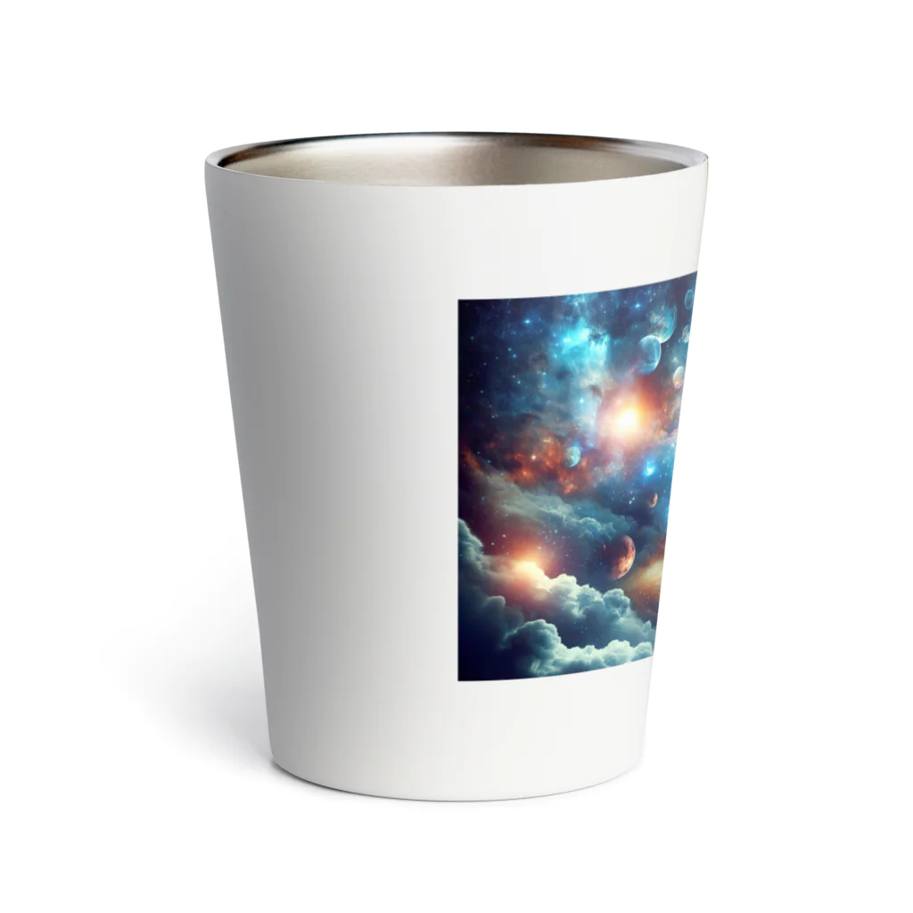 space catの夢見る猫 Thermo Tumbler