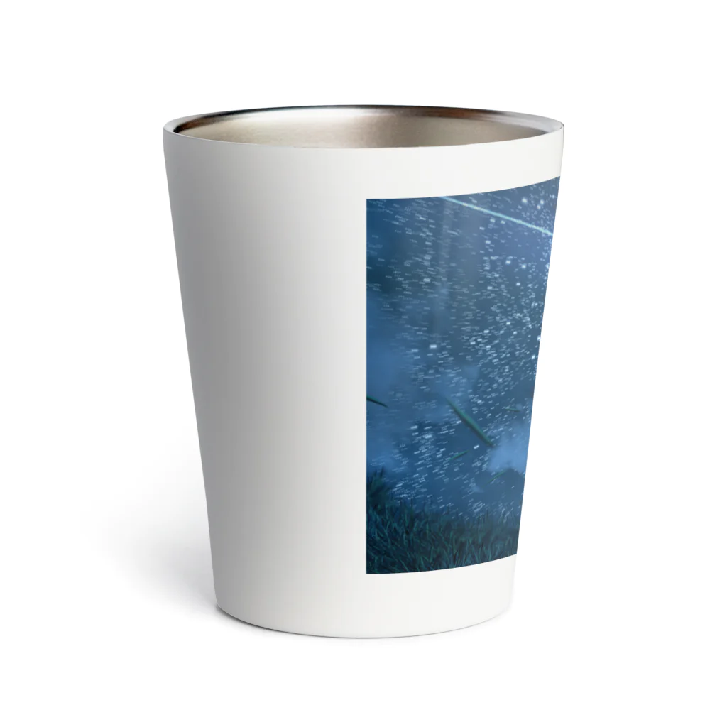 IK Shopの桃色の流れ星 Thermo Tumbler