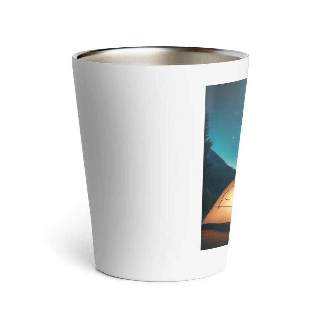 kahitofのキャンプくん Thermo Tumbler