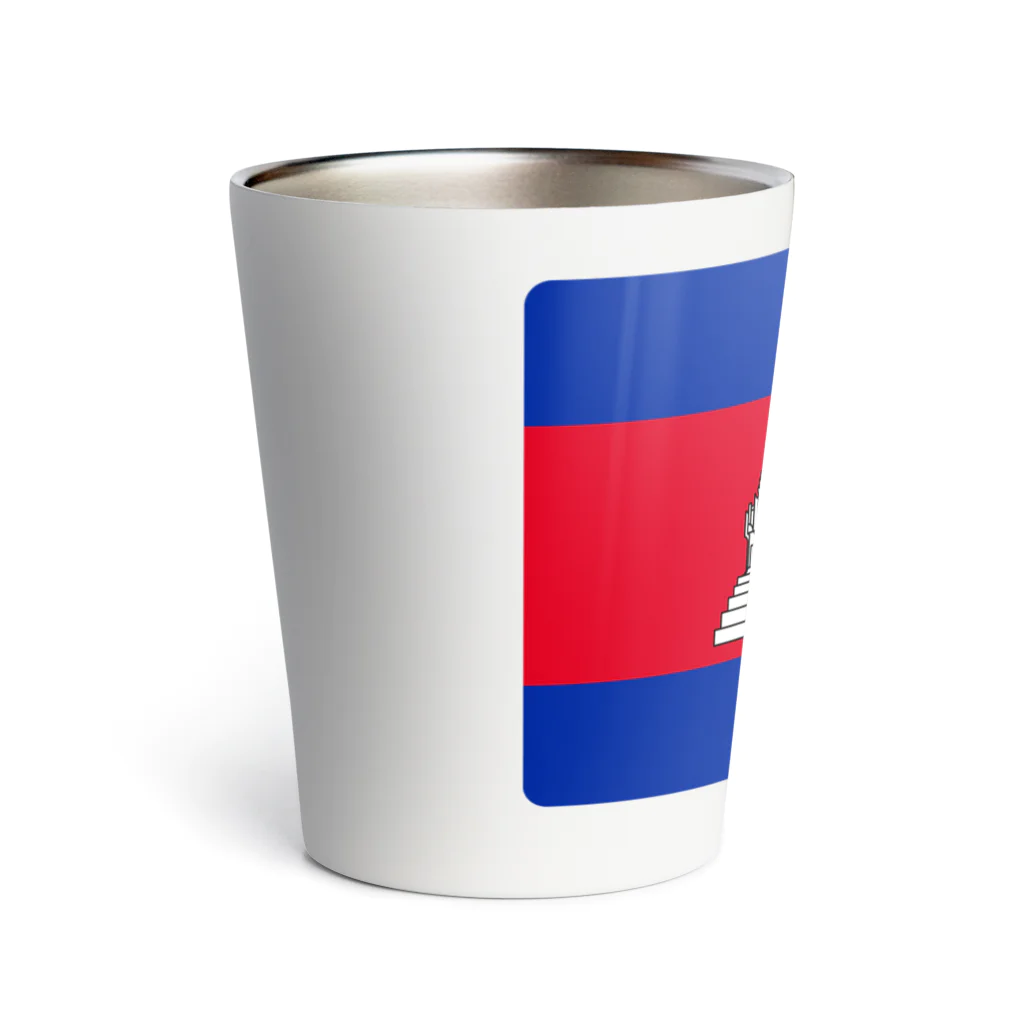 お絵かき屋さんのカンボジアの国旗 Thermo Tumbler