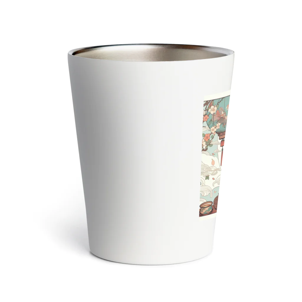 EDIT-jpの和み茶 Thermo Tumbler