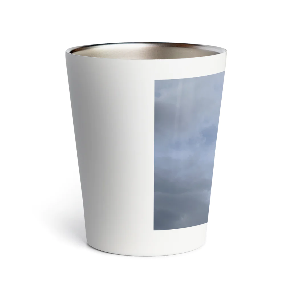 そらの4月16日　吹き荒れる風と雲 Thermo Tumbler