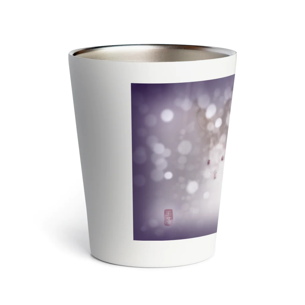 amam000nの雪うさぎ Thermo Tumbler