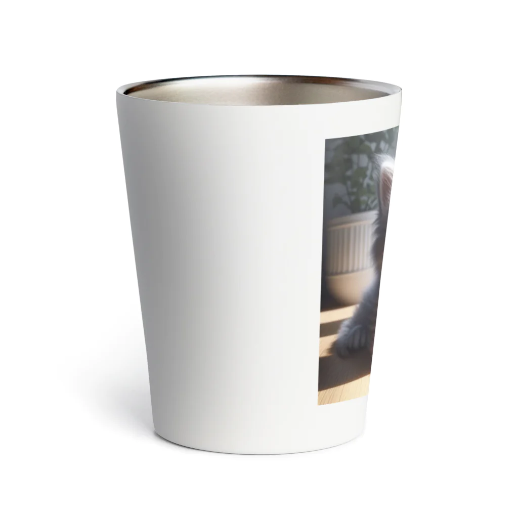 kangekiのあかんべにゃんこNo.4 Thermo Tumbler