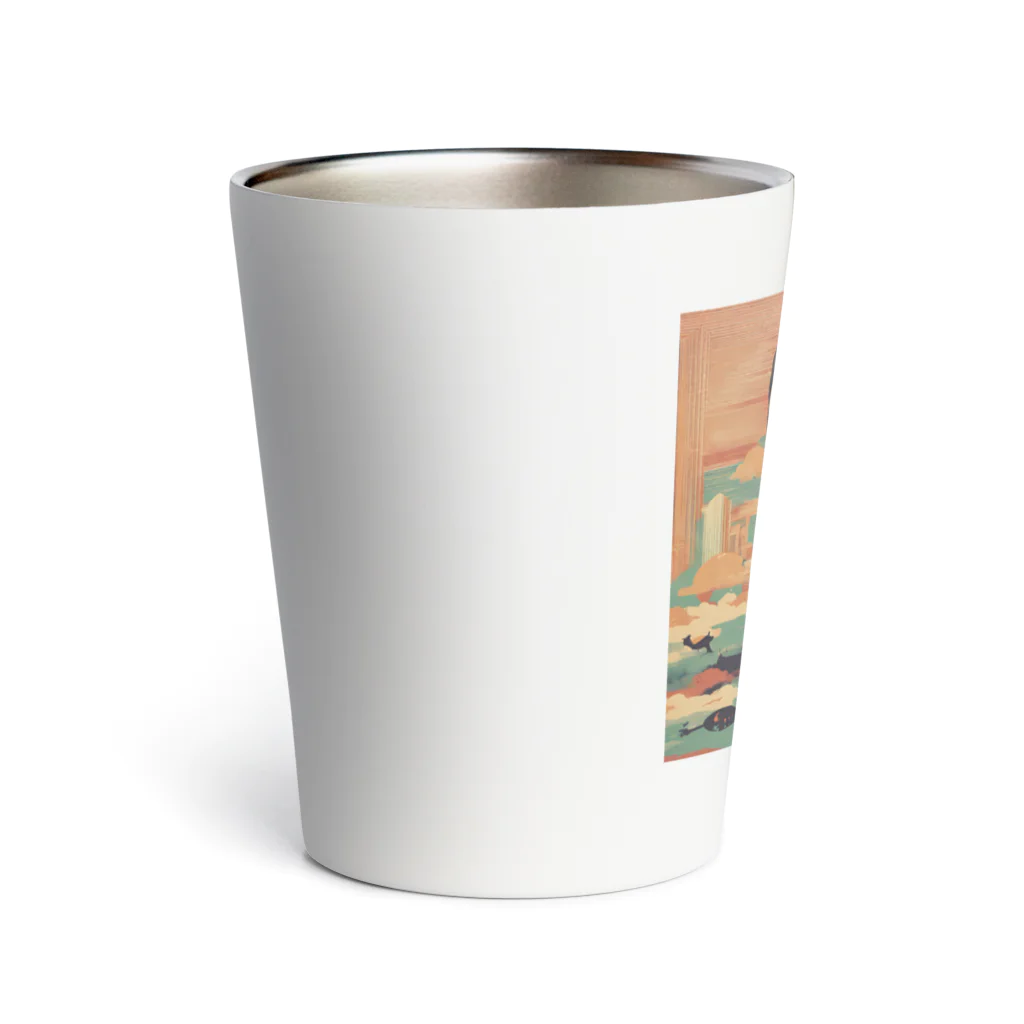 Fujiyamaのノスタルジックな感じ Thermo Tumbler