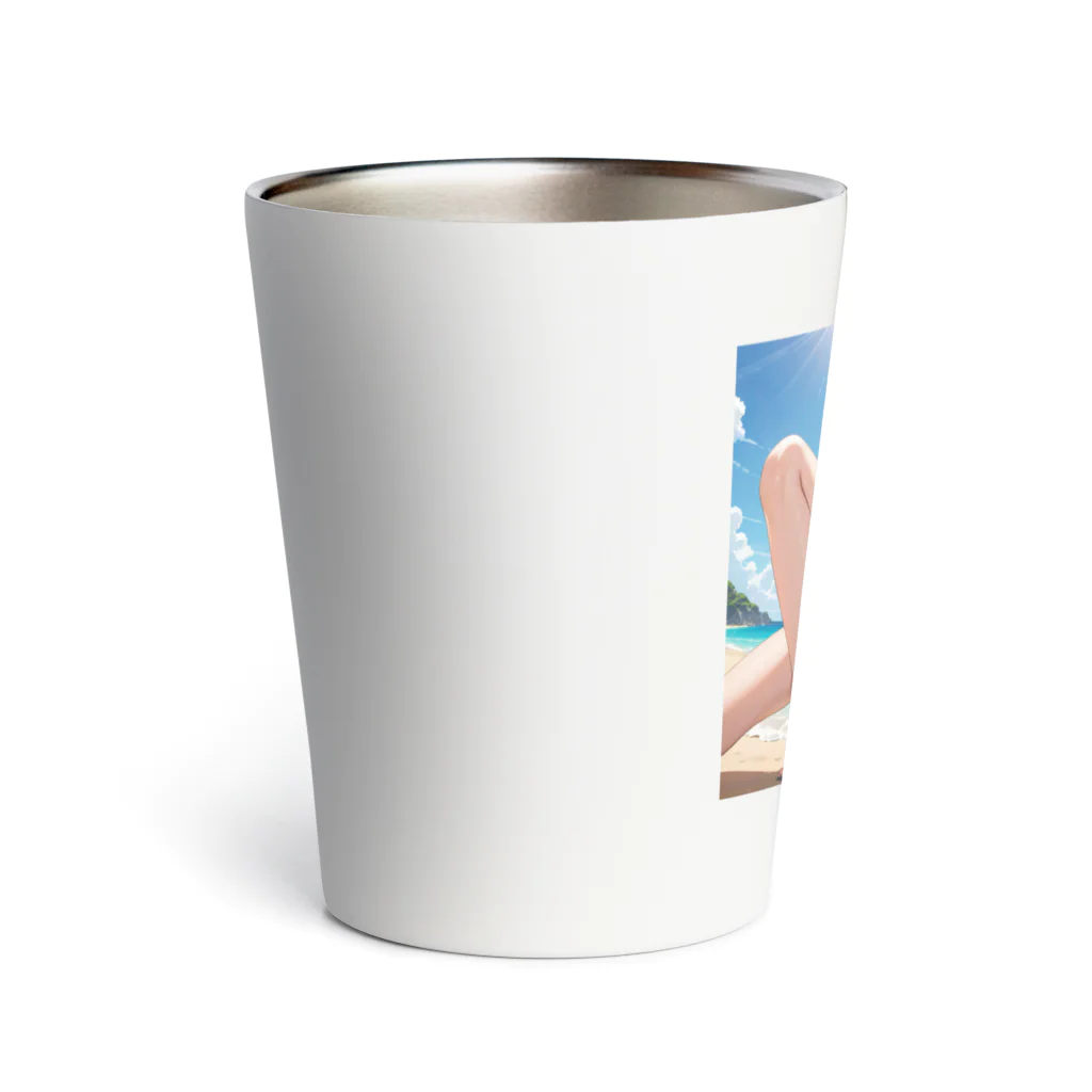 toshi_7のある日の海岸にて Thermo Tumbler