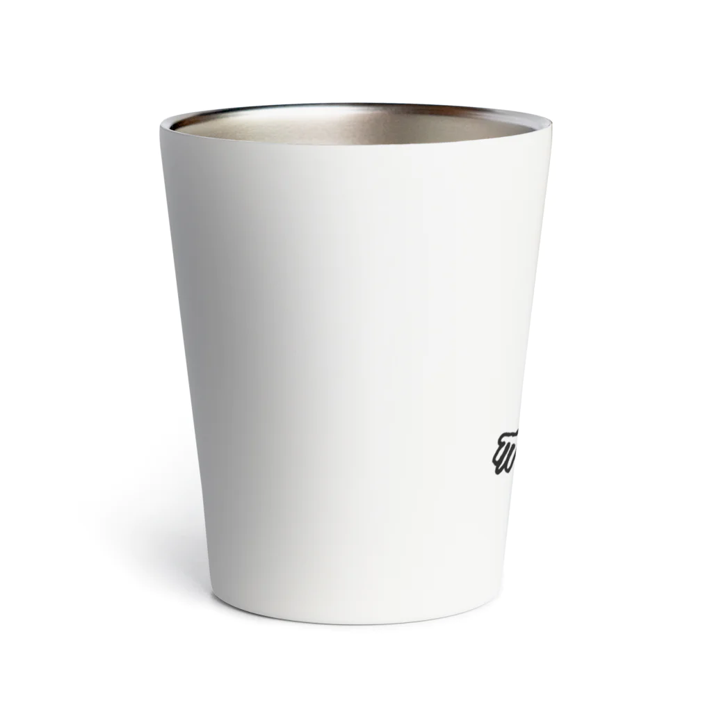 吉田家の店のたじみのじいじ　黒 Thermo Tumbler