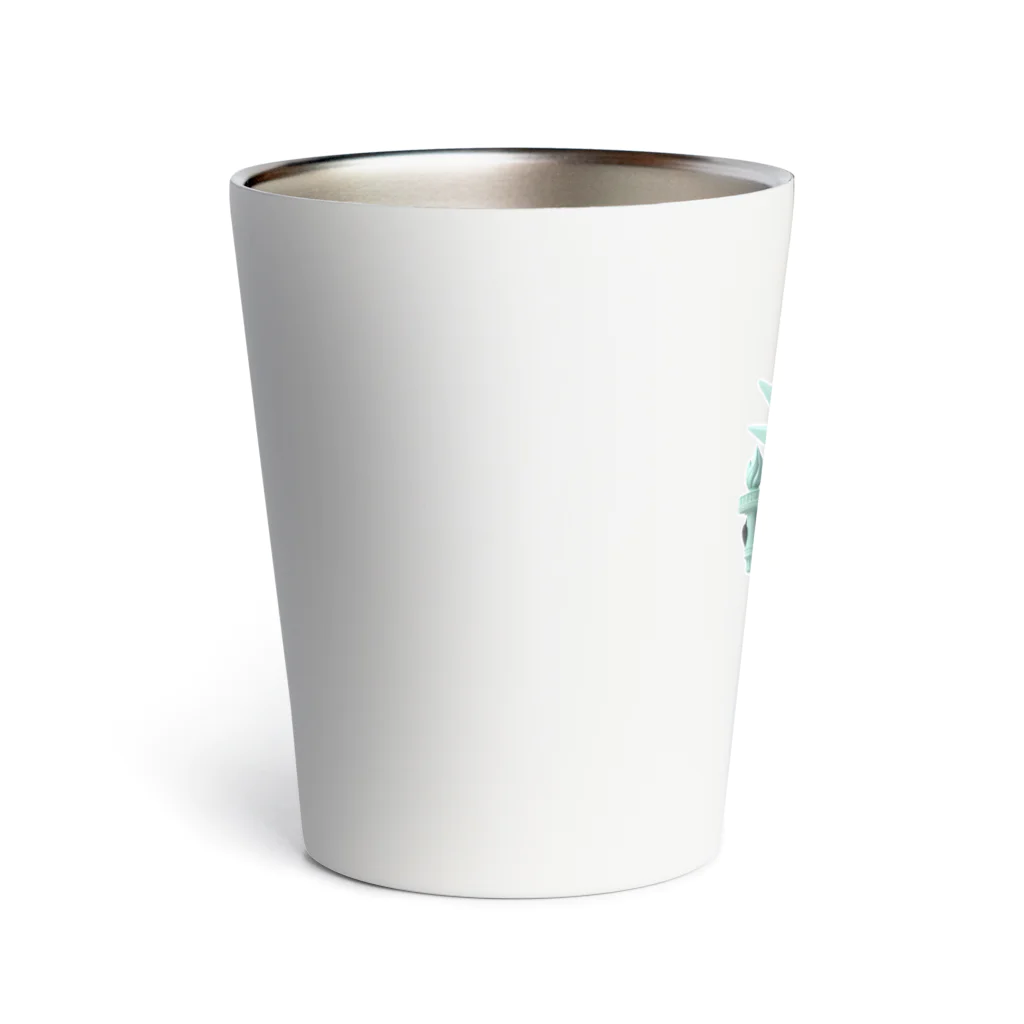 JUPITERの自由のペンギン像 Thermo Tumbler