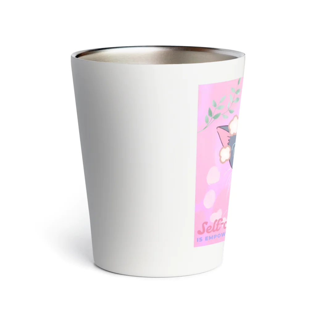 きなこのHappy Lifeのまったりネコ Thermo Tumbler