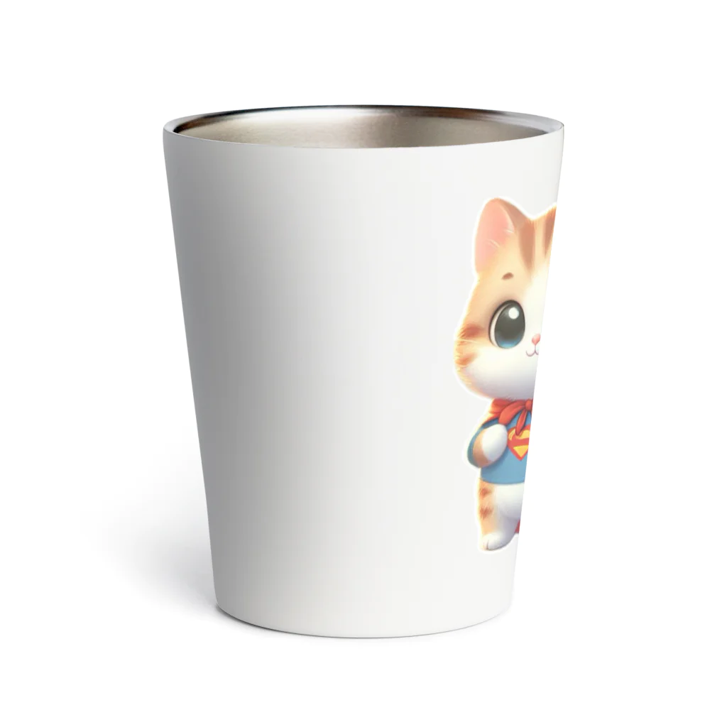 ichi_cocoのにゃんにゃんマン Thermo Tumbler