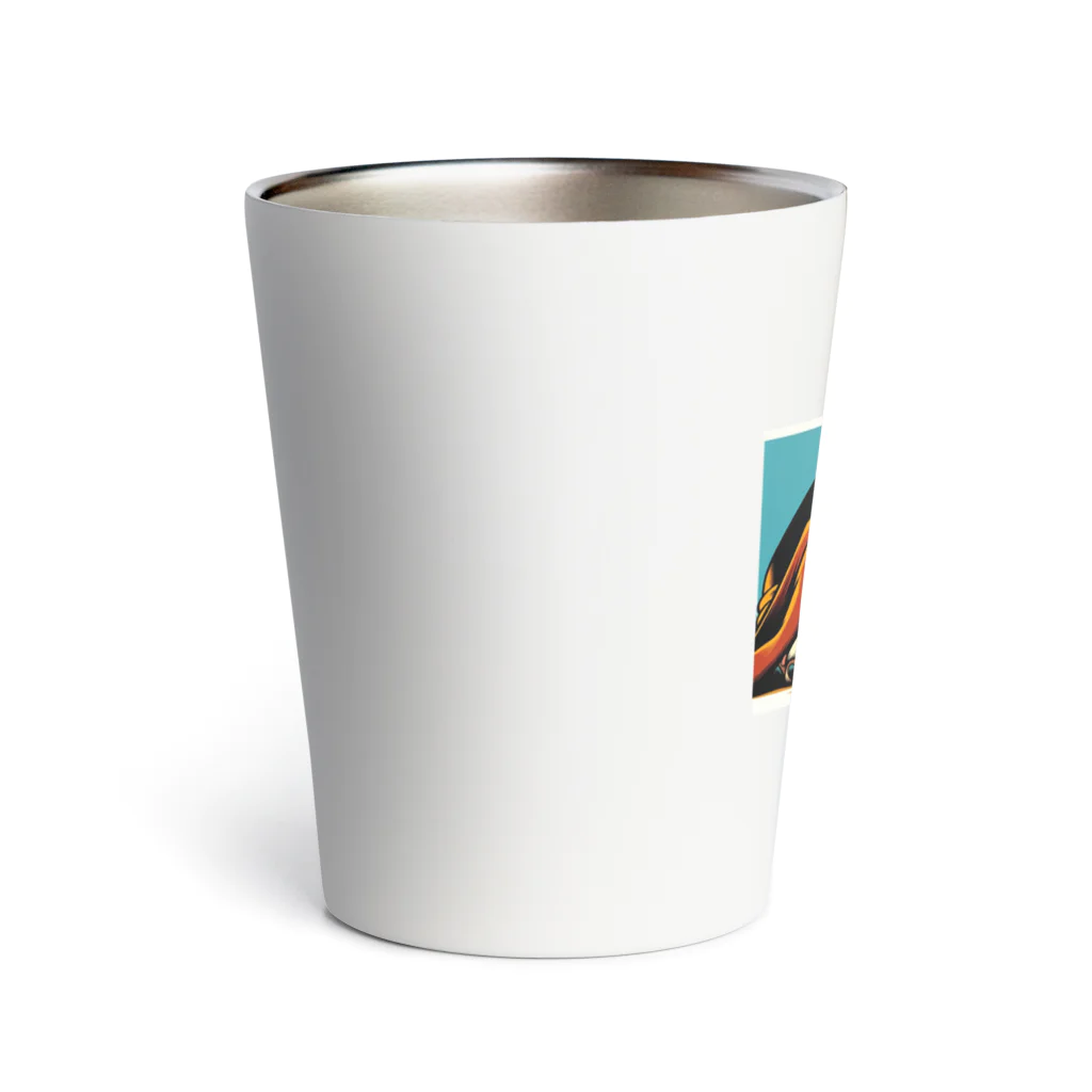 HARAPECOSAURUSの耳タレ犬は見ているよ Thermo Tumbler