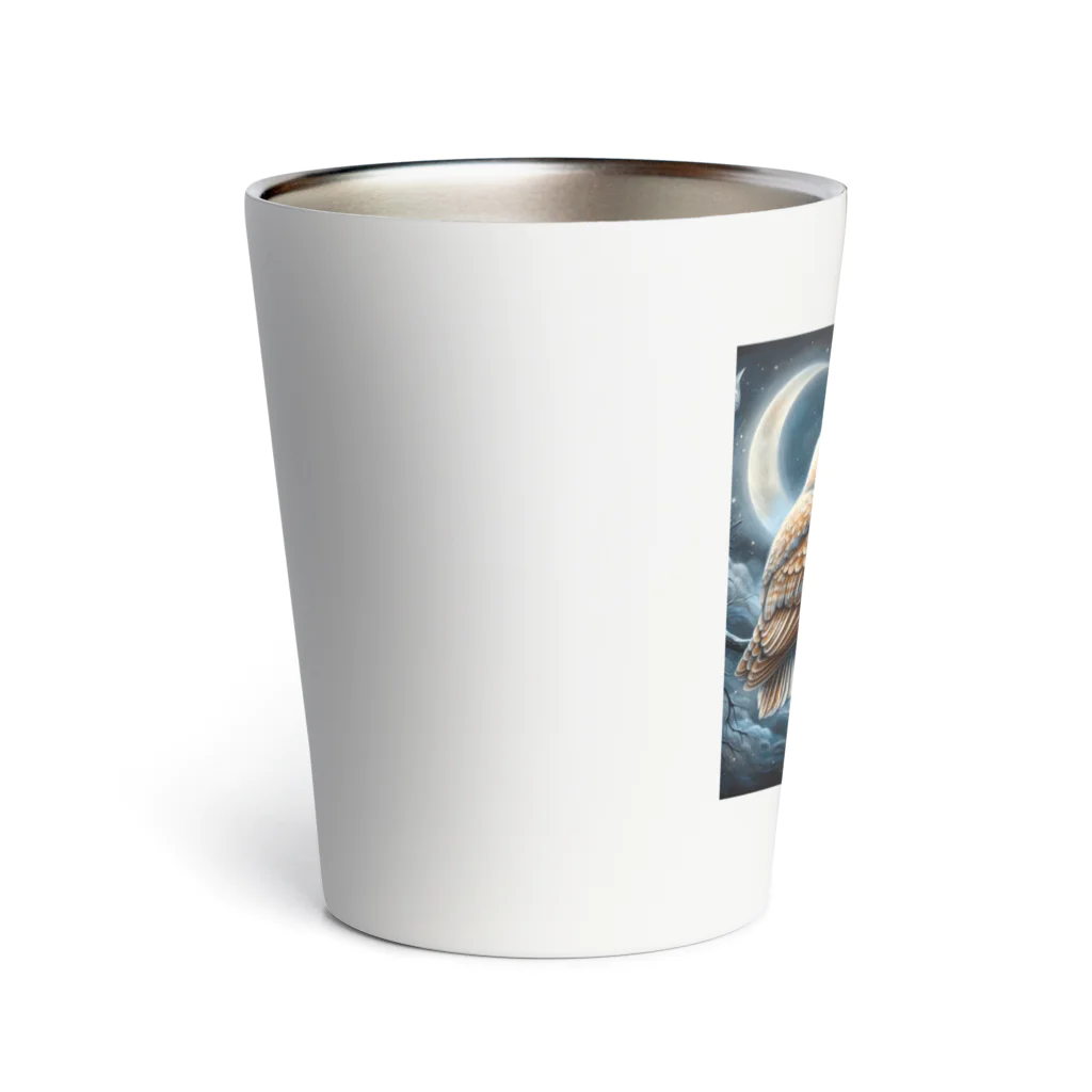 SWQAのフクロウと彼女 Thermo Tumbler