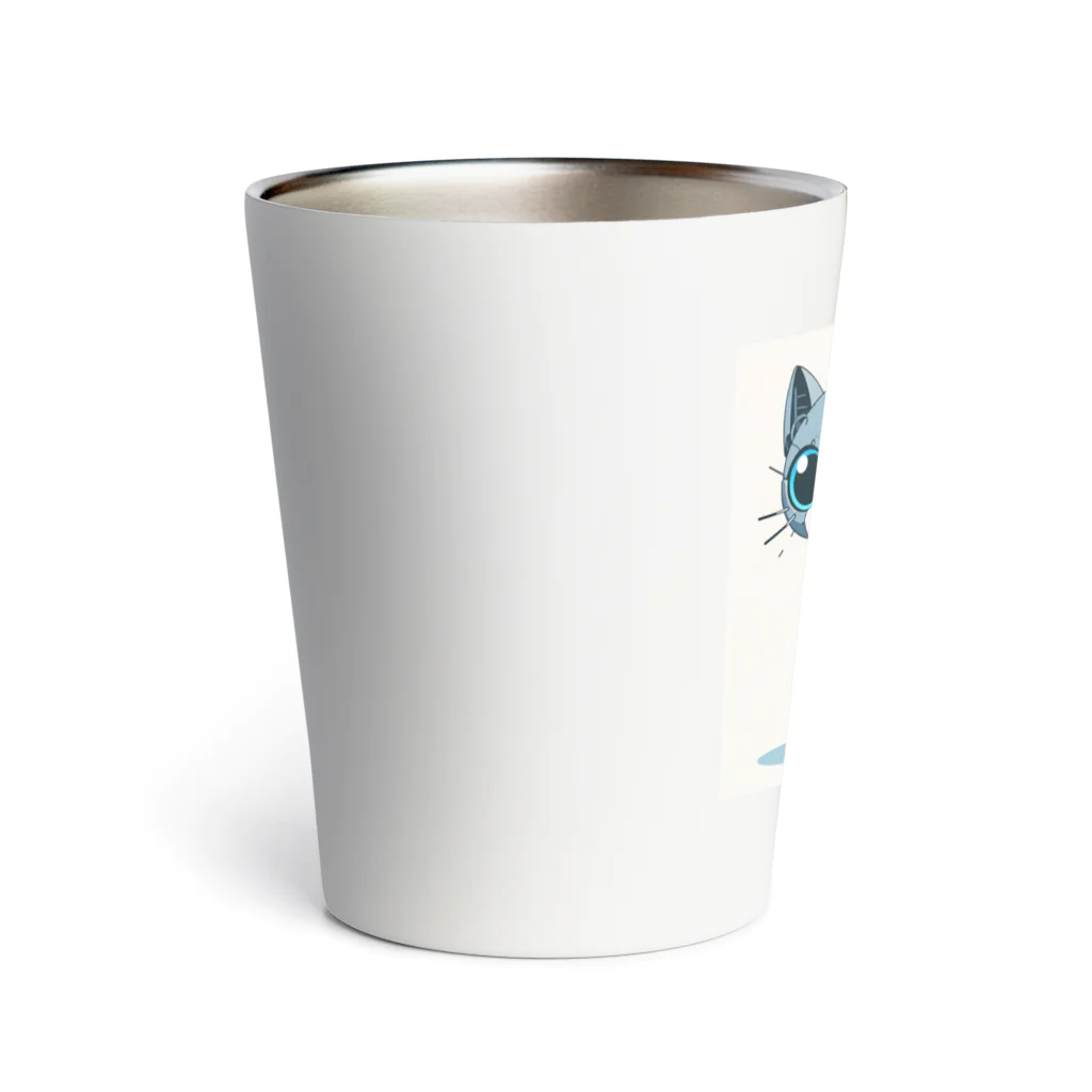 Cute Animal SHOPのメカニカルな猫 Thermo Tumbler