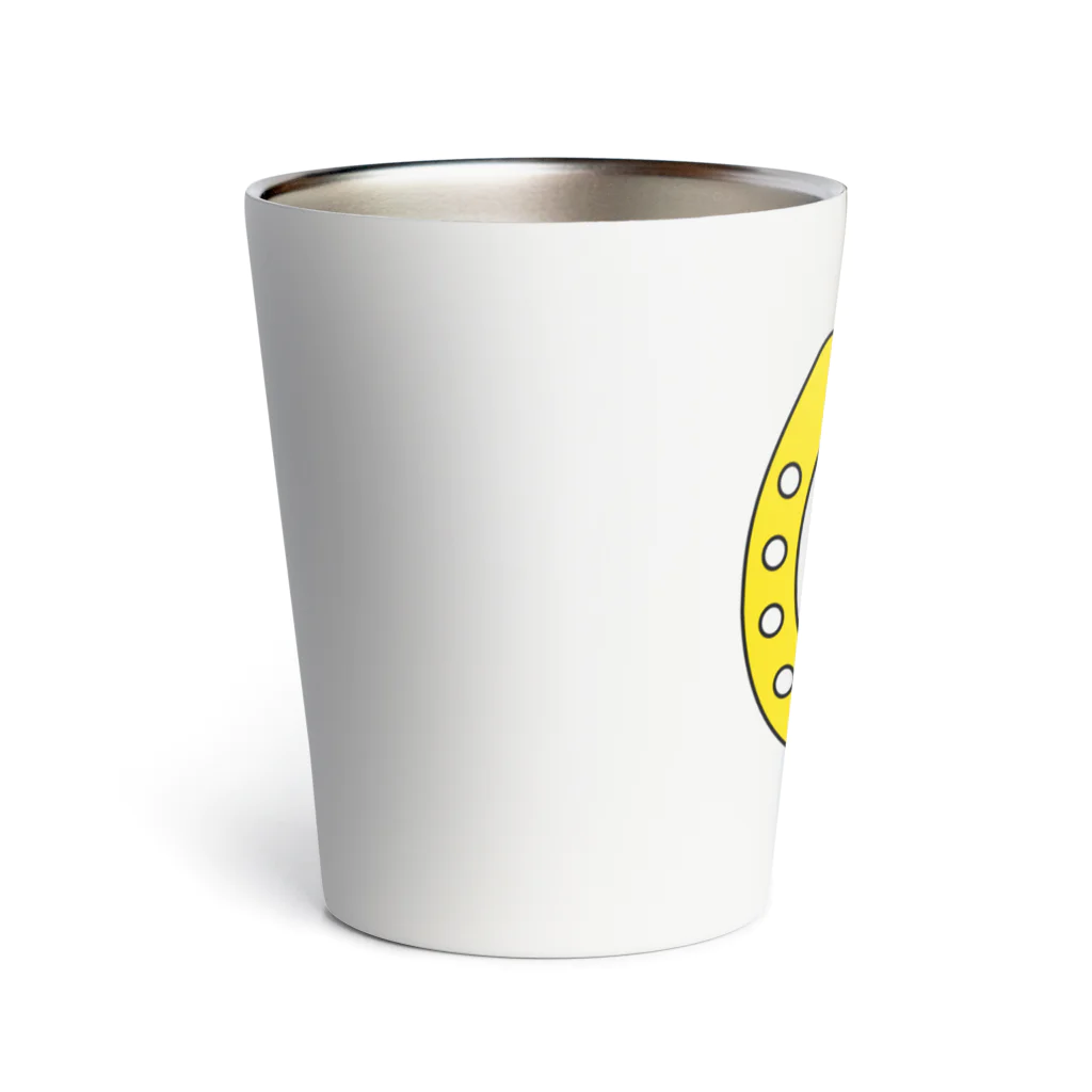 umajoの馬蹄（ホースシュー）Yellow Thermo Tumbler