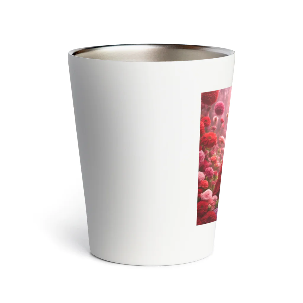 お花屋SUNのFlower R R H（フラワー・レッド ライディング フード） Thermo Tumbler