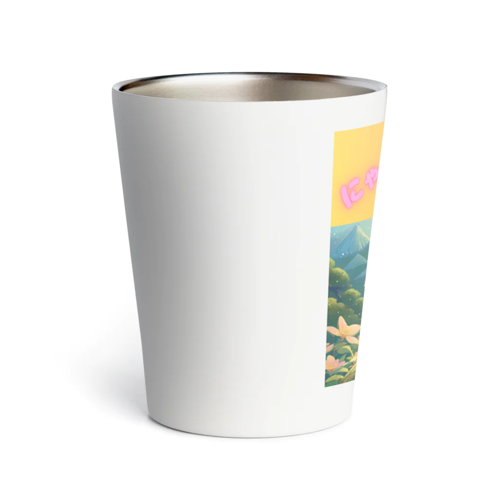 InkCraftsのかわいい猫 Thermo Tumbler