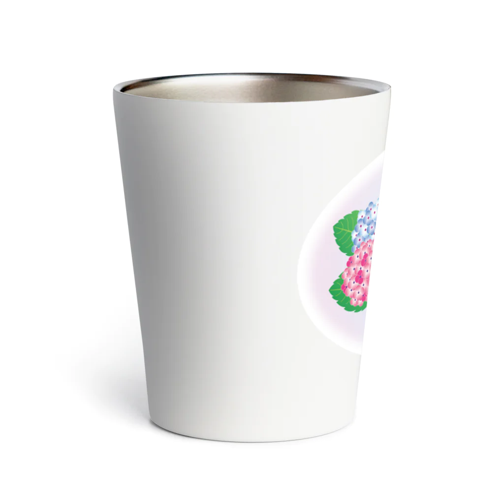 Noriko.lのあじさい Thermo Tumbler