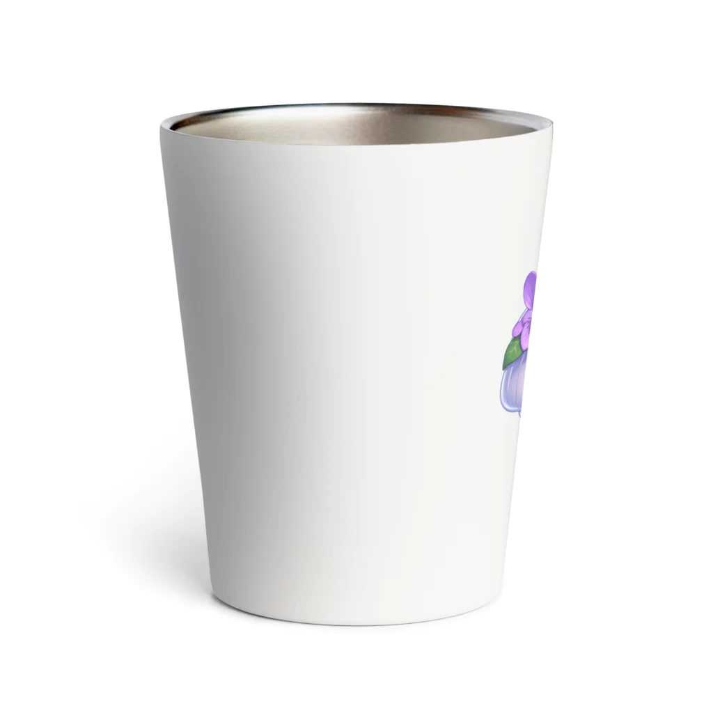 kimiyanの花くらげ　すみれちゃん2 Thermo Tumbler