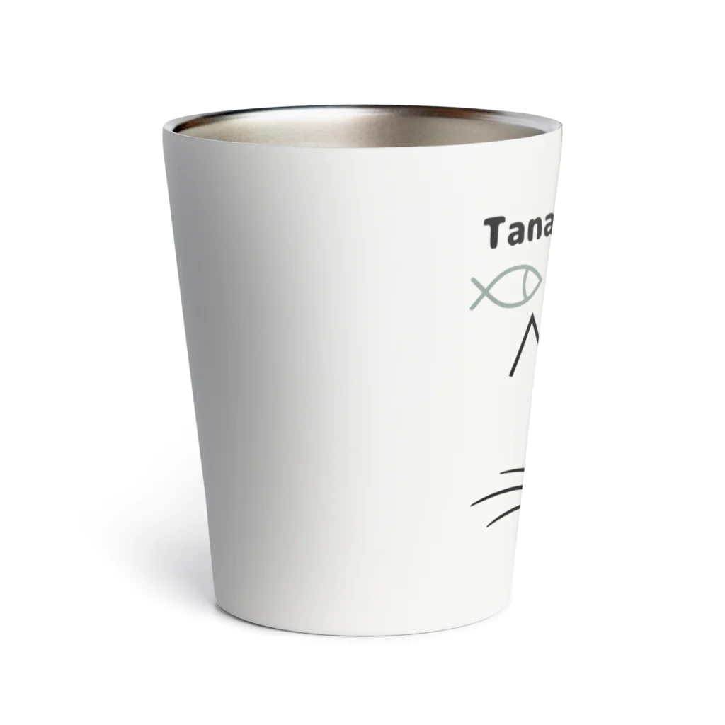 Crapuraの棚からぼたもちCat Thermo Tumbler