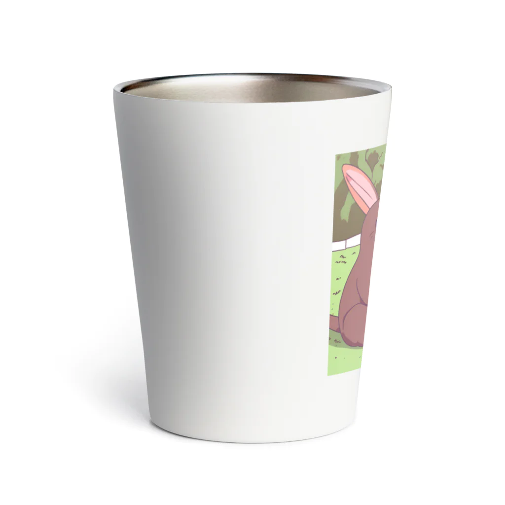 WhimsyWaresのうさぎ Thermo Tumbler