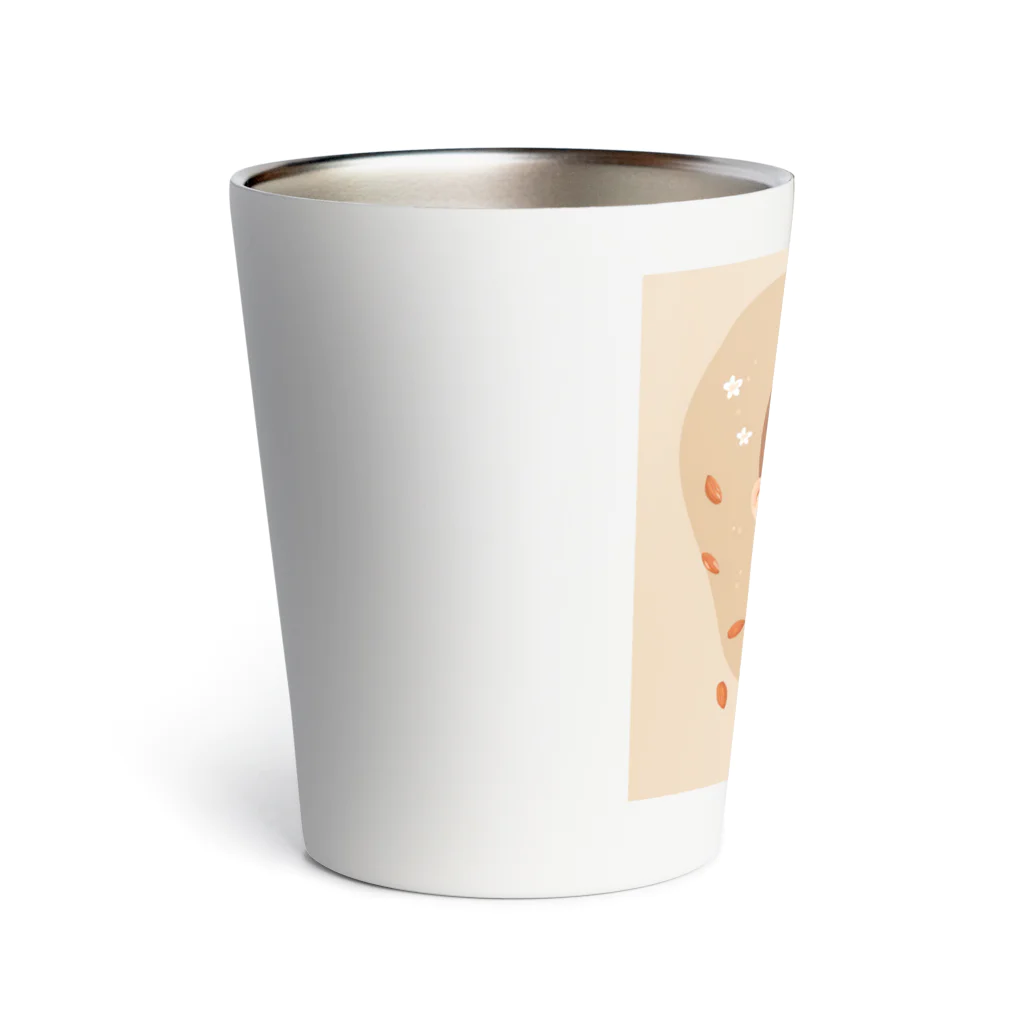 SSparrowのアーモンドミルク Thermo Tumbler