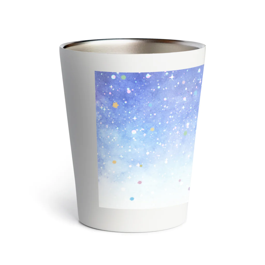 よさこい＊こんぺいとうのきらきら夜空のこんぺいとう Thermo Tumbler