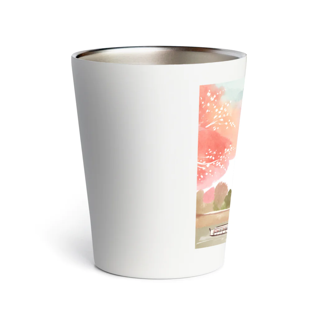 tyu-ripuのparis spring Thermo Tumbler