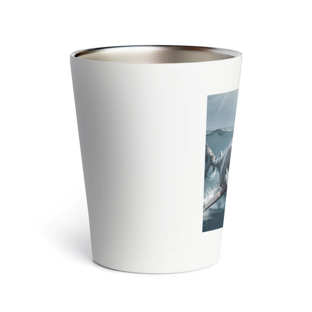 monnzirouのサメ Thermo Tumbler