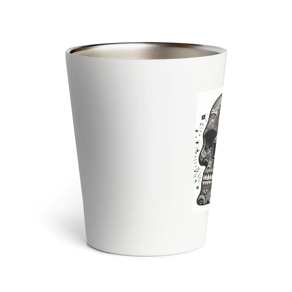 wワンダーワールドwのSKULL002 Thermo Tumbler