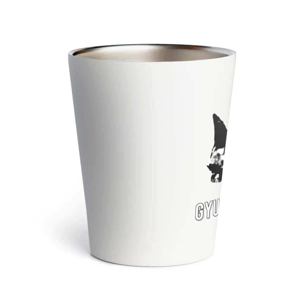 izuU shopのさび猫まさみのぎゅっとハグ Thermo Tumbler