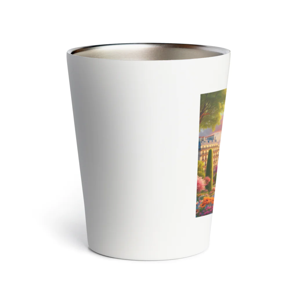 Colorfulのパリの街 Thermo Tumbler