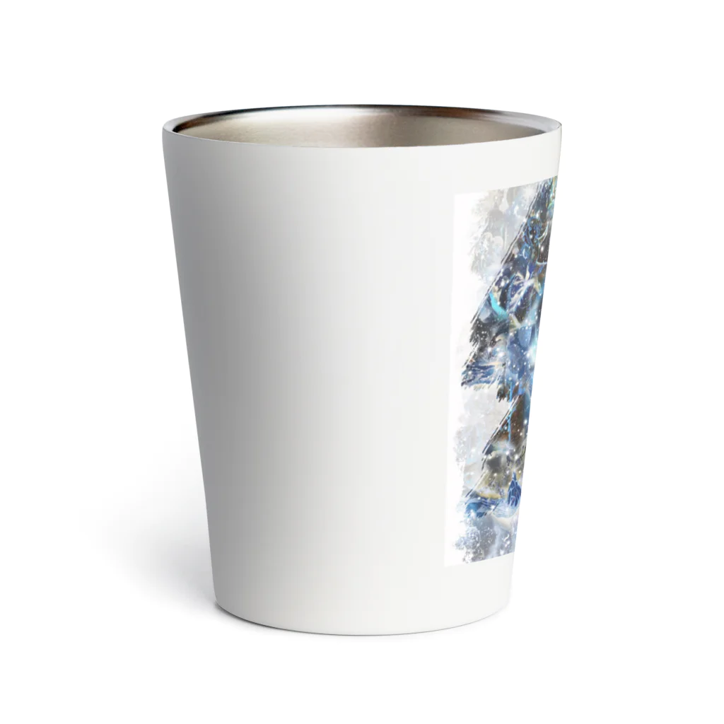 JUNGOonlyART 公式SHOPのブルーNewワールド Thermo Tumbler