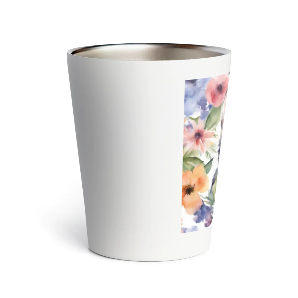 そぼろ堂の花といっしょ💐 Thermo Tumbler