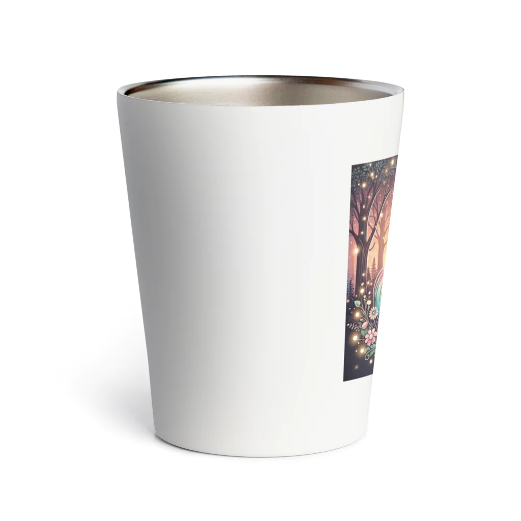 akinyan3128の夢色のユニコーン Thermo Tumbler