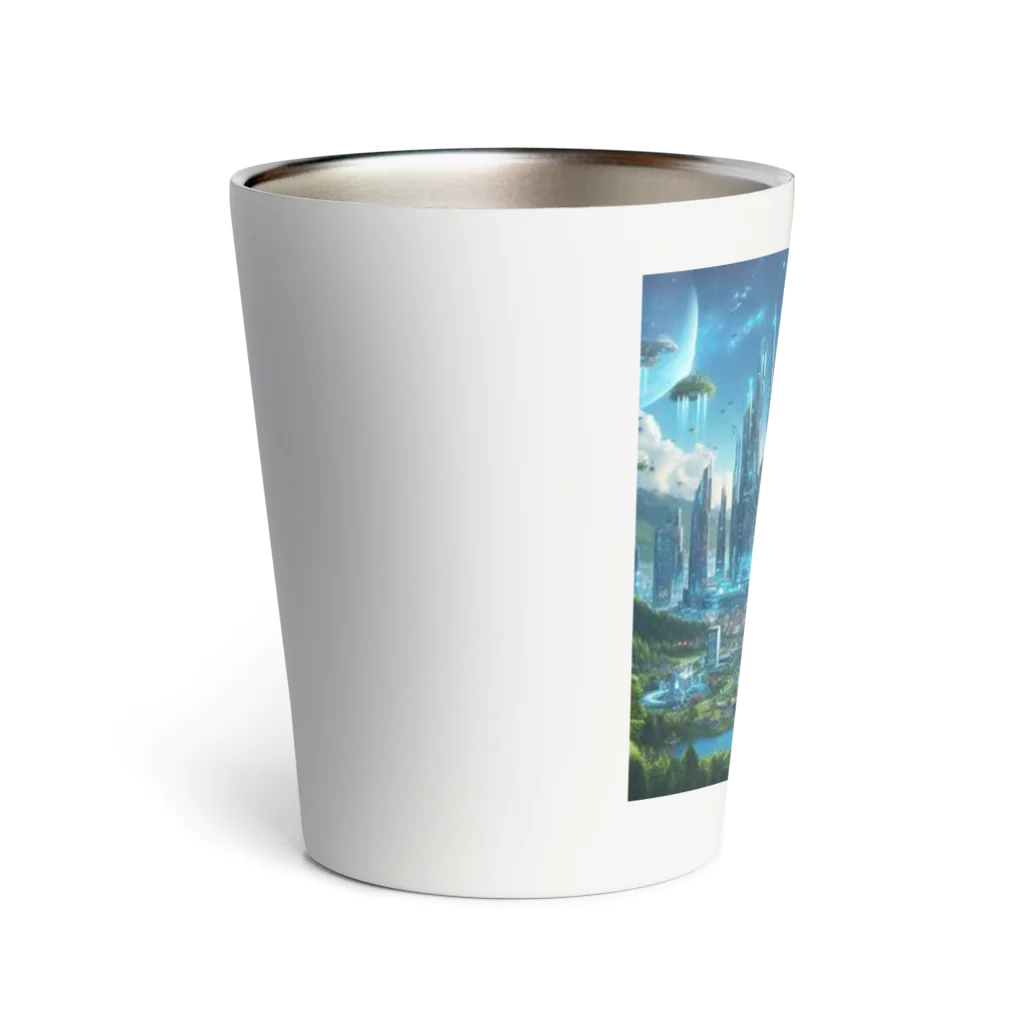 Rパンダ屋の「近未来風景グッズ」 Thermo Tumbler