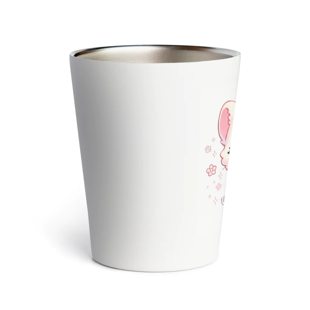 Snow-peaceのかわいいキティの夢見るデザイン Thermo Tumbler