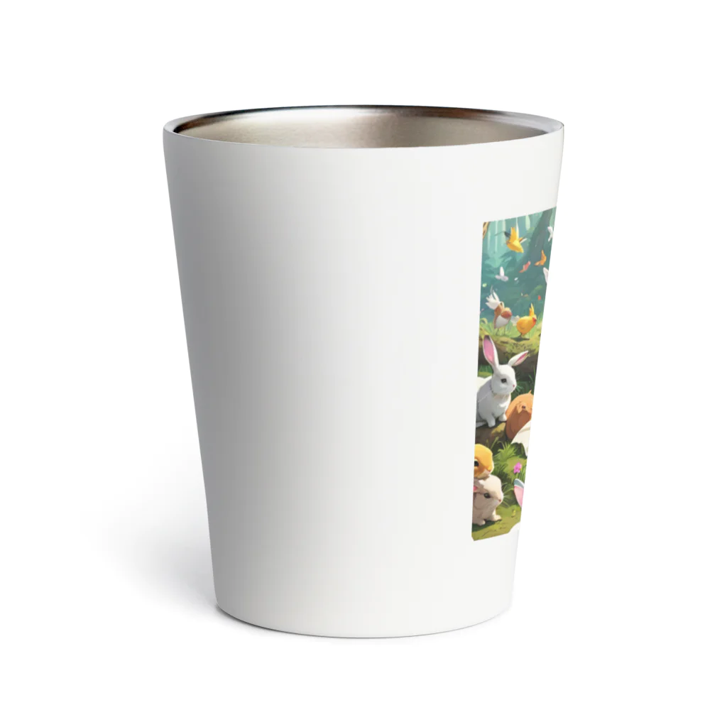 ぴよぴよショップの森の白雪姫 Thermo Tumbler