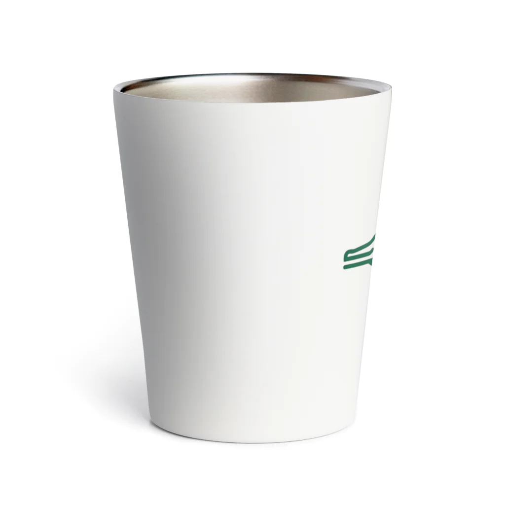 waniwanipanikuの緑のワニ Thermo Tumbler