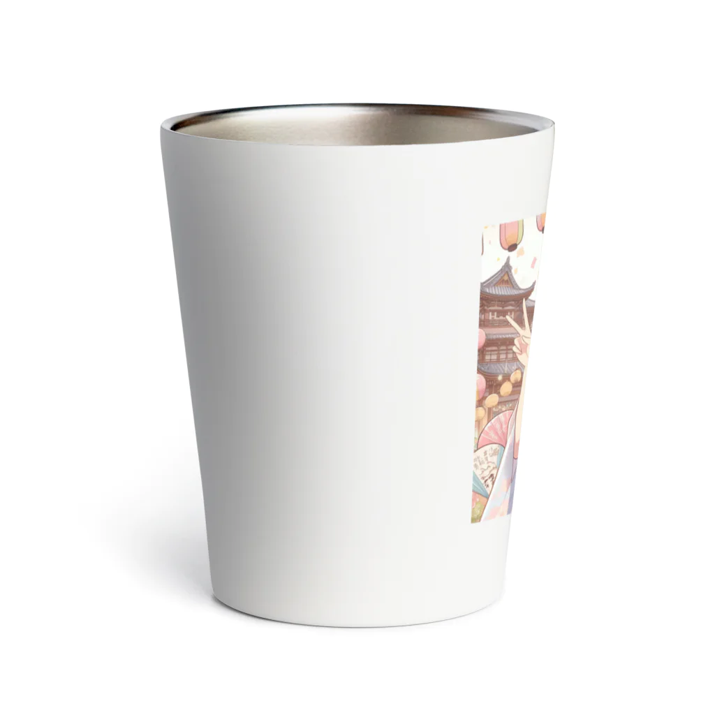 yukatagirlsのお祭り好きのＪＫ Thermo Tumbler