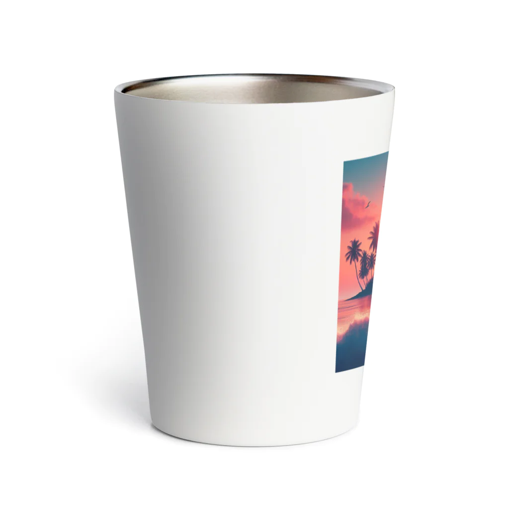 ココナッツアイランド©️のジンベイザメ Thermo Tumbler