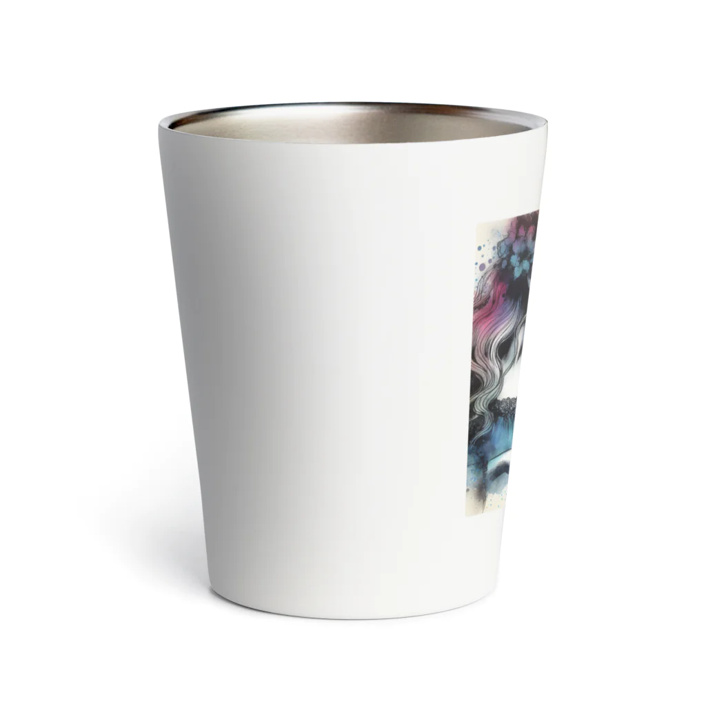 Tomohiro Shigaのお店の女性バイオリニスト Thermo Tumbler