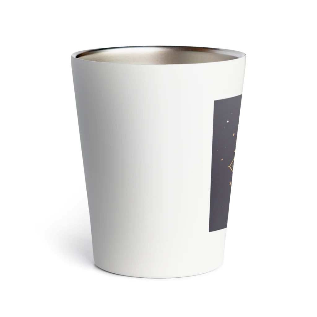 mackmのドクロアート Thermo Tumbler