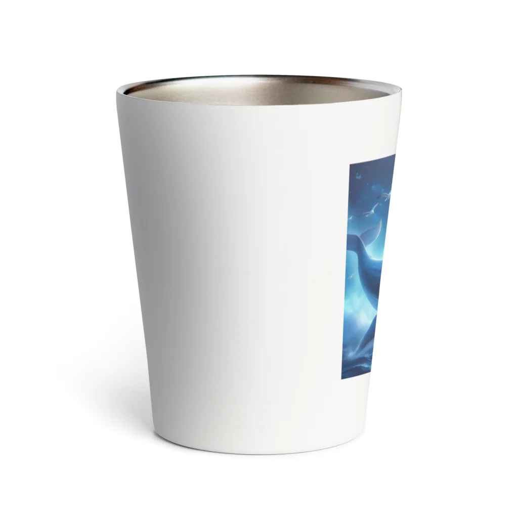 sarudoの猫と海 Thermo Tumbler
