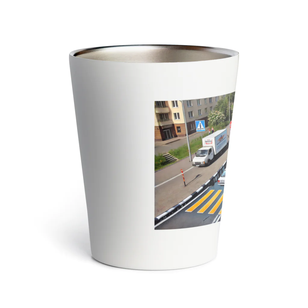happiness_shopの事故のない未来へ Thermo Tumbler