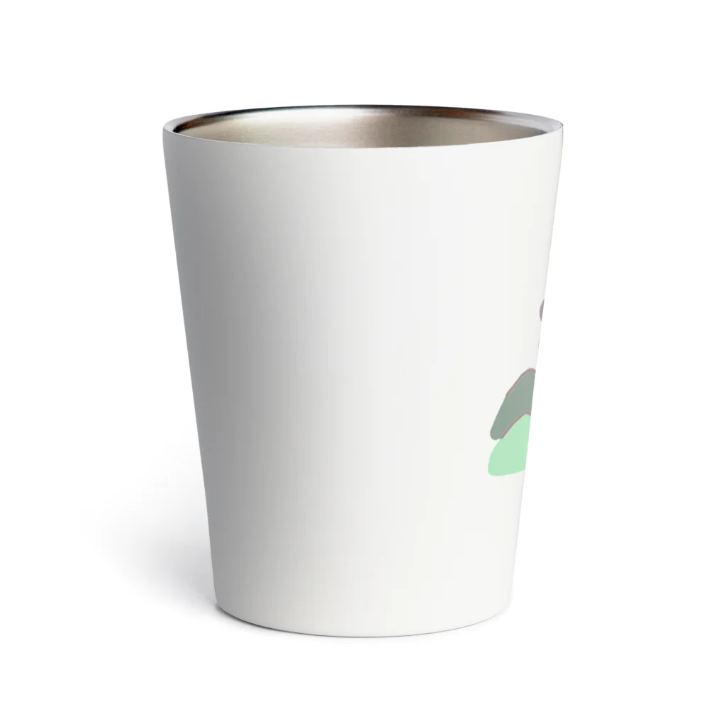 SAKURA-SAKURAの山登りくまくん Thermo Tumbler